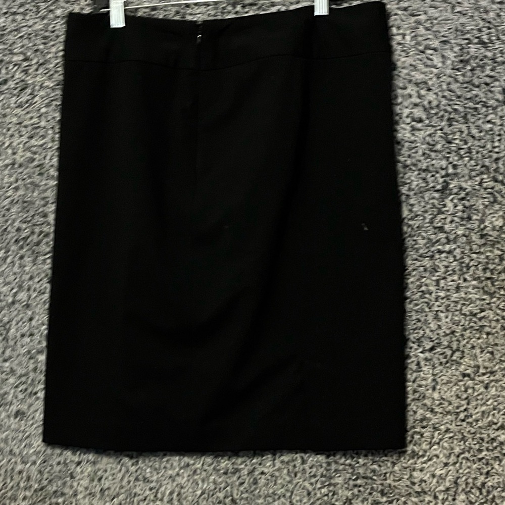 Liz Claiborne Business Office Lined Pencil Skirt Size 16 Black